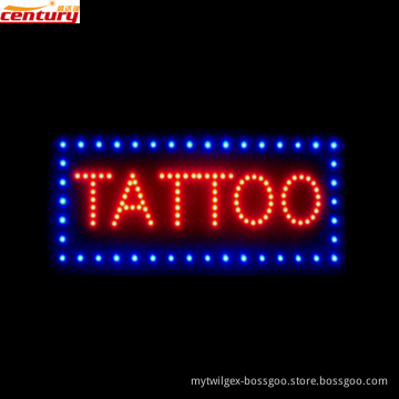 wholesale china factory price custom TATTOO advertising led sign